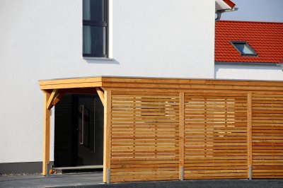 Houten carport