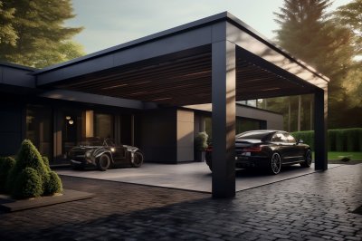 Moderne carport