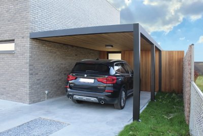 Aangebouwde carport