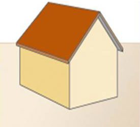 Zadeldak - voorbeeld van deze dakvorm